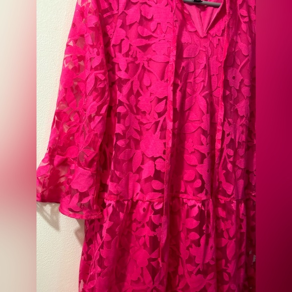Nina Leopard pink dress size small - Picture 6 of 7